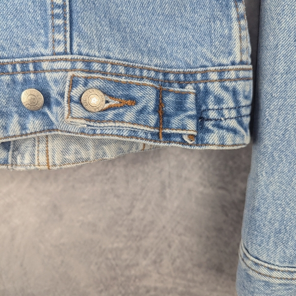 Big Star Large Jean Jacket Faded And Worn Vibe - Picture 8 of 9